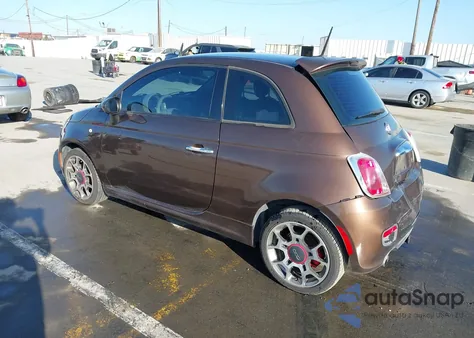 2015 Fiat 500 Sport z USA, uszkodzony, nr VIN 3C3CFFBRXFT616010